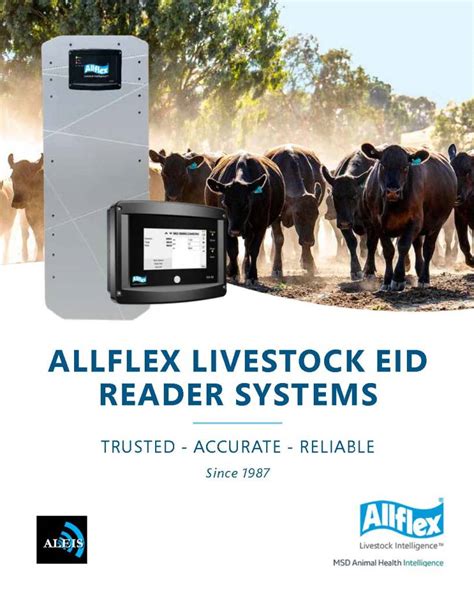 allflex rfid tags|allflex livestock identification system.